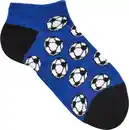 Bild 3 von under2wear kids Kinder-Sneakersocken Fussball Gr. 23/26