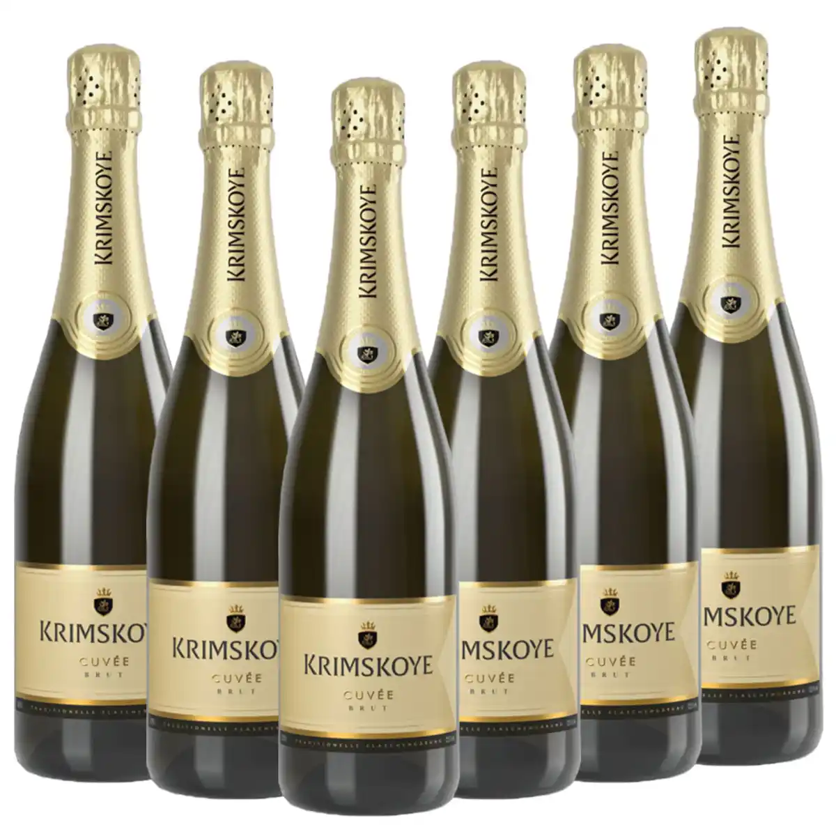 Bild 1 von Krimskoye Sekt aus Moldawien Brut -  6er Karton