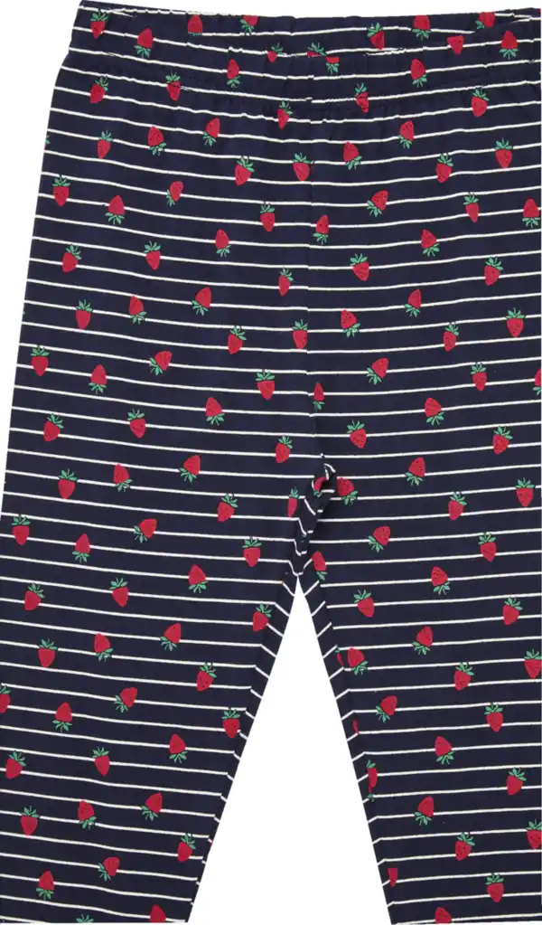 Bild 3 von under2wear kids LEGGINGS STREIFEN NAVY 110/116 GOTS