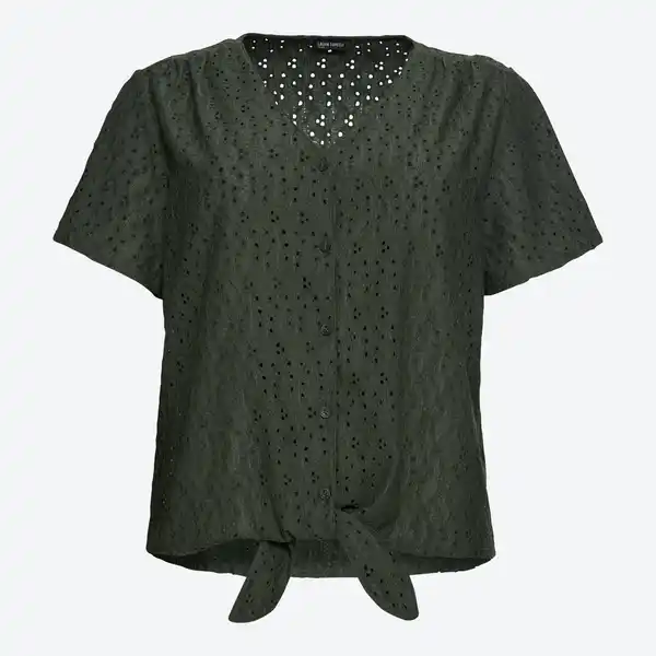 Bild 3 von Damen-T-Shirt mit Knopfleiste, große Größen