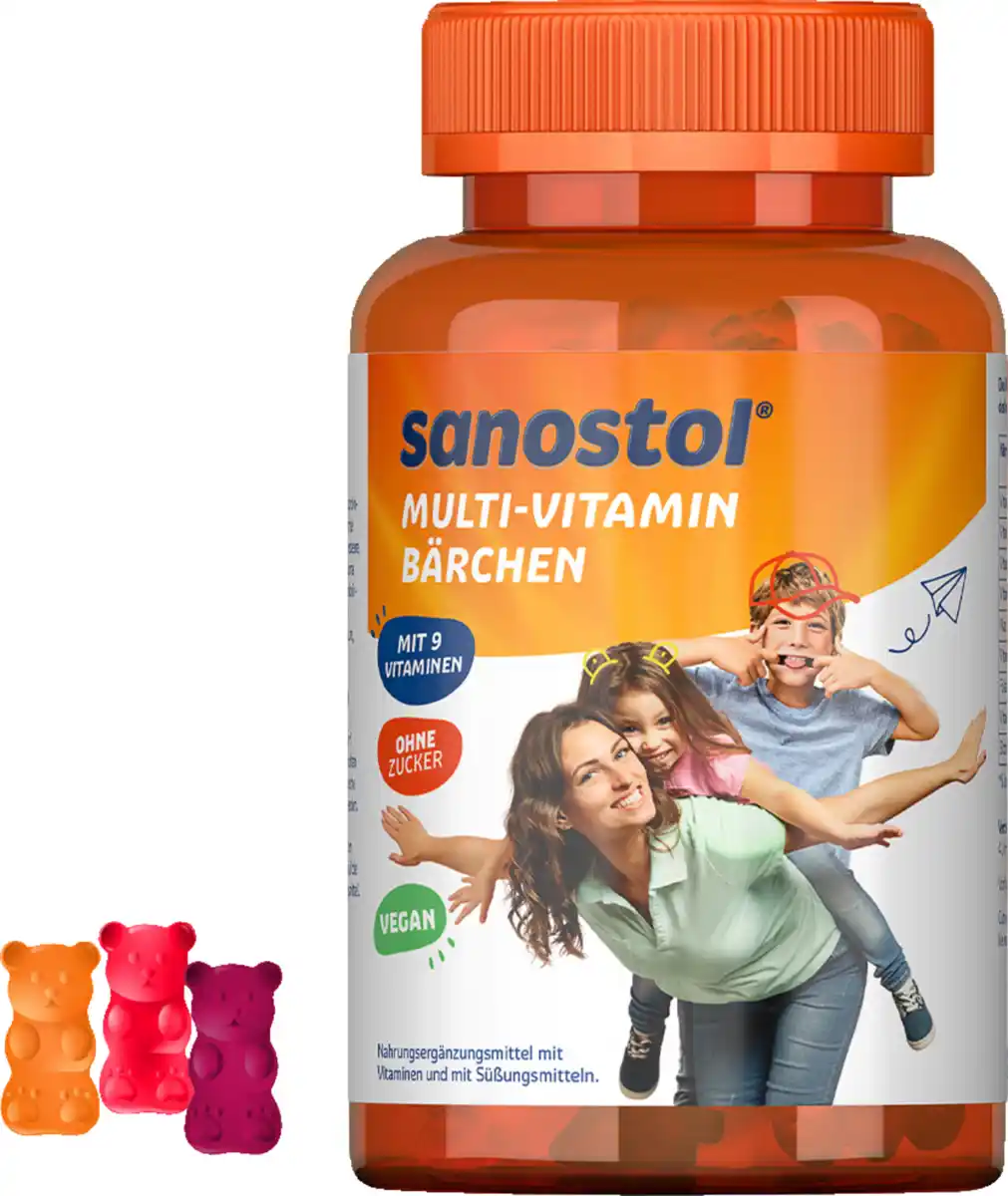 Bild 4 von Sanostol Multi-Vitamin Bärchen, 120 g