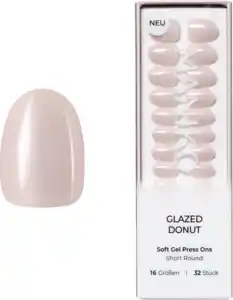 MANIKO Glazed Donut Short Square Press On