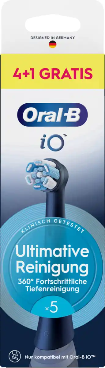 Bild 1 von Oral-B Aufsteckbürsten iO Ultimative Reinigung schwarz