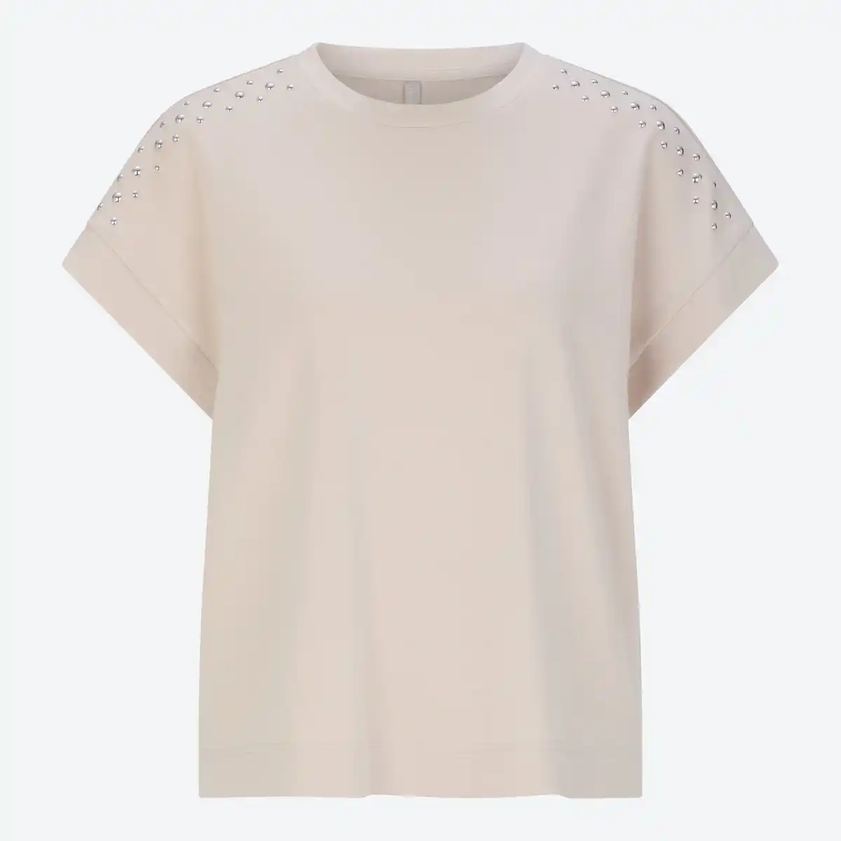 Bild 3 von Damen-T-Shirt mit Steinbesatz