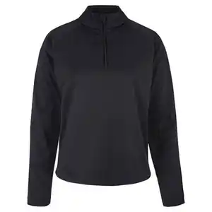 ADVENTURIDGE Damen oder Herren Midlayer-Shirt, Damen, Schwarz, S (36/38)