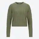 Bild 1 von Damen-Zopfstrickpullover mit Viskose