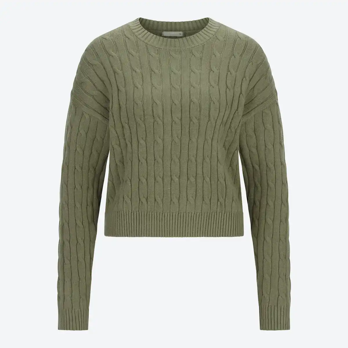 Bild 1 von Damen-Zopfstrickpullover mit Viskose