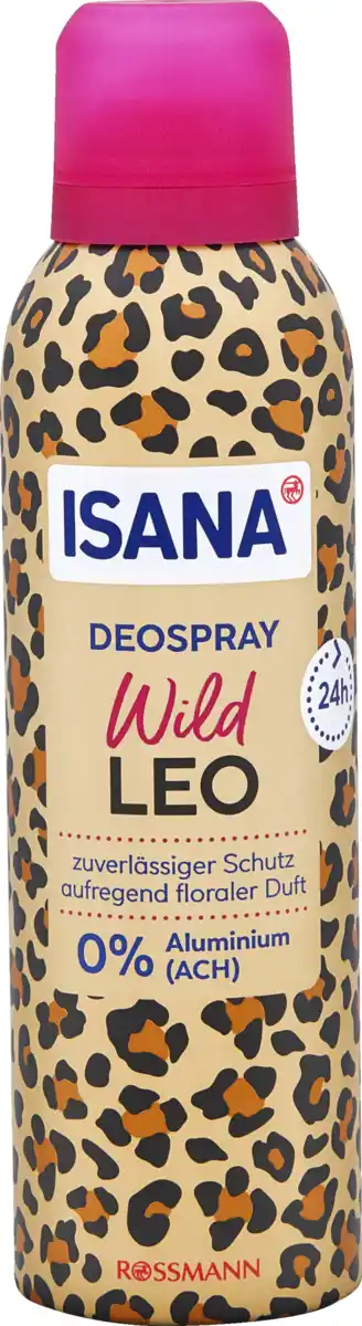 Bild 1 von ISANA Deospray Wild Leo, 200 ml