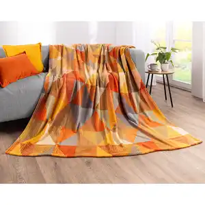 Mikrofaser- Flauschdecke ca. 150 x 200 cm