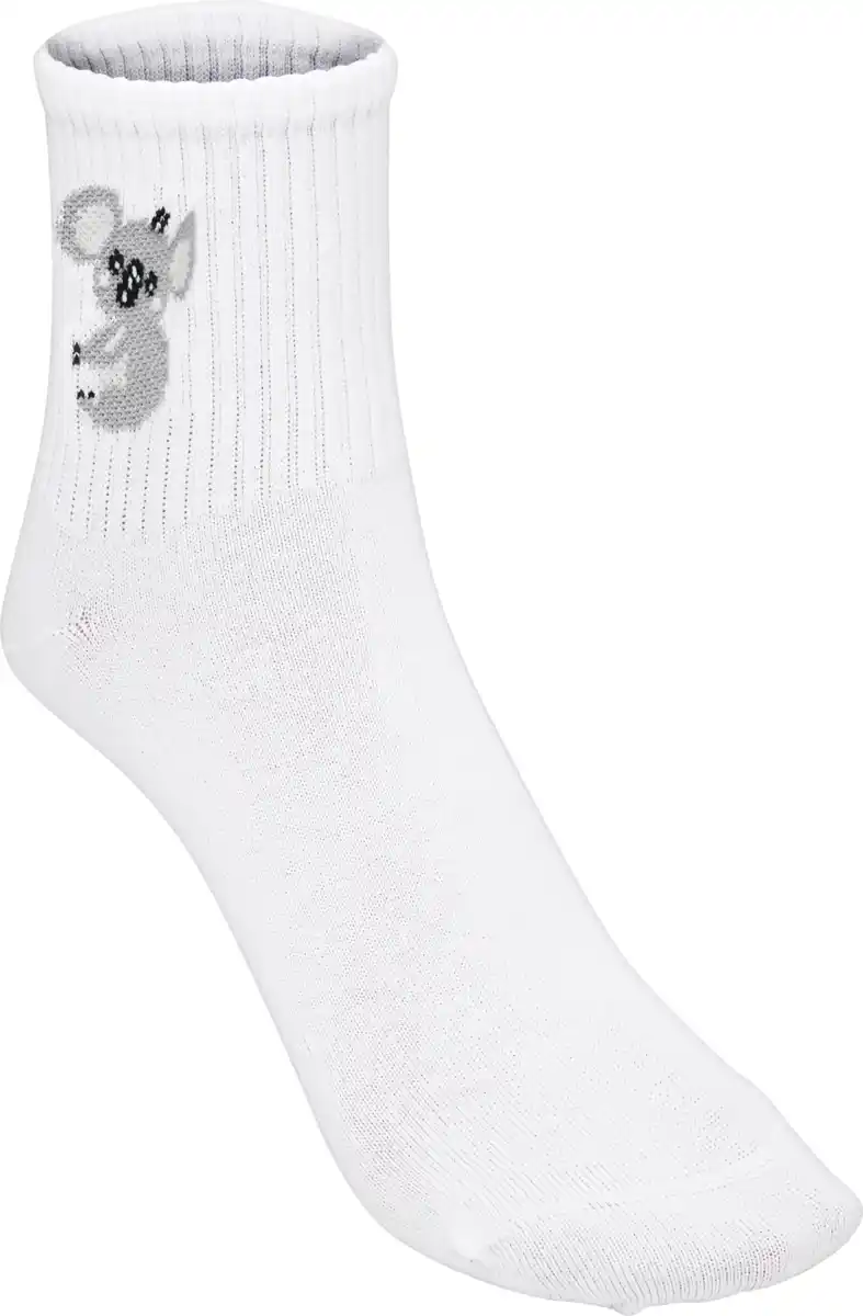 Bild 3 von under2wear 2er Pack Kurzschaftsocke OCS weiß Teddy 39/42