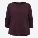 Bild 1 von Damen-Langarmshirt mit Struktur, große Größen