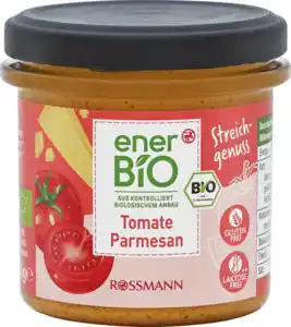 enerBiO Tomate Parmesan Aufstrich, 135 g