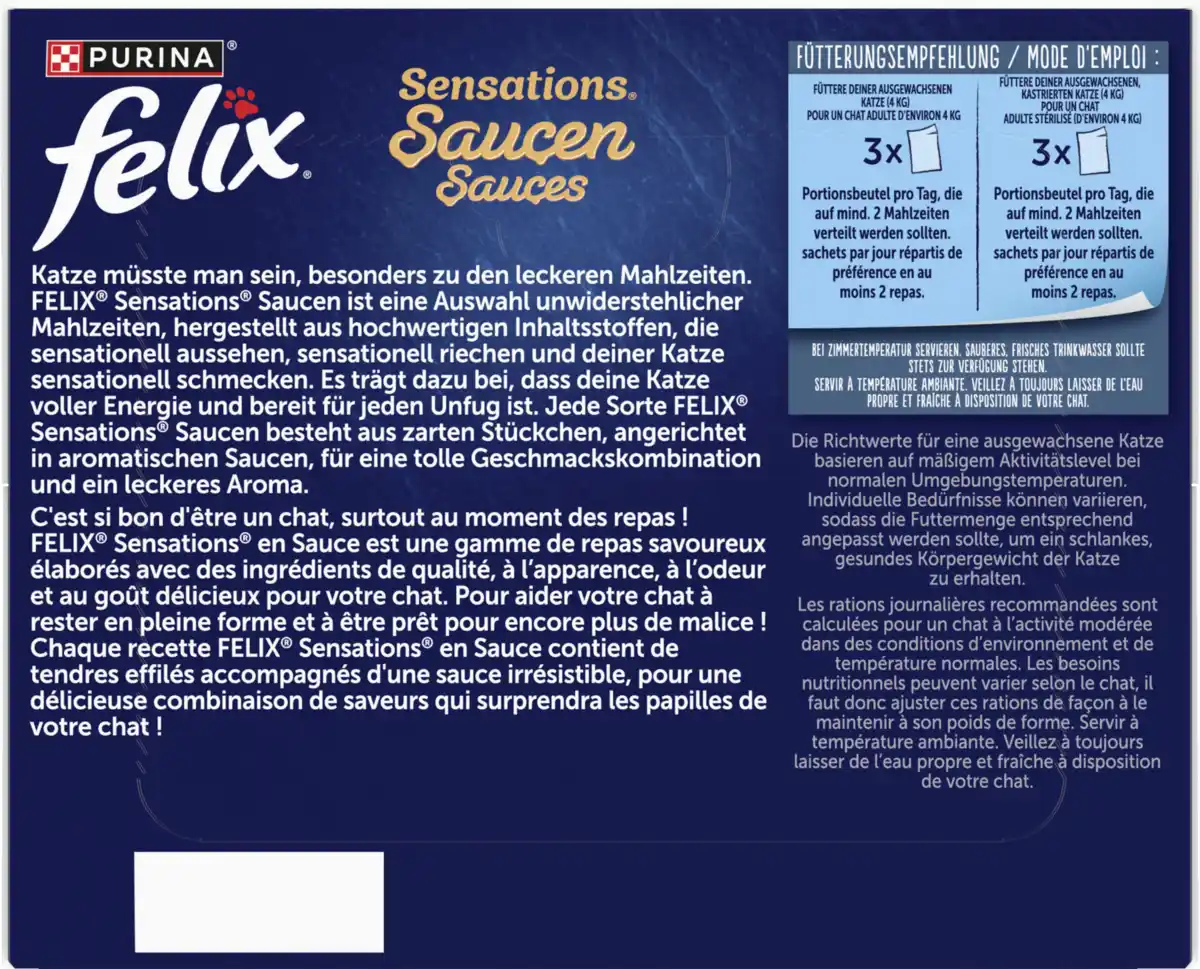 Bild 3 von Felix Sensation Geschmacksvielfalt vom Land in Sauce Multipack, 2.040 g