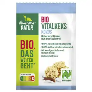 NUR NUR NATUR Bio-Hafertaler 150 g, Vitalkeks
