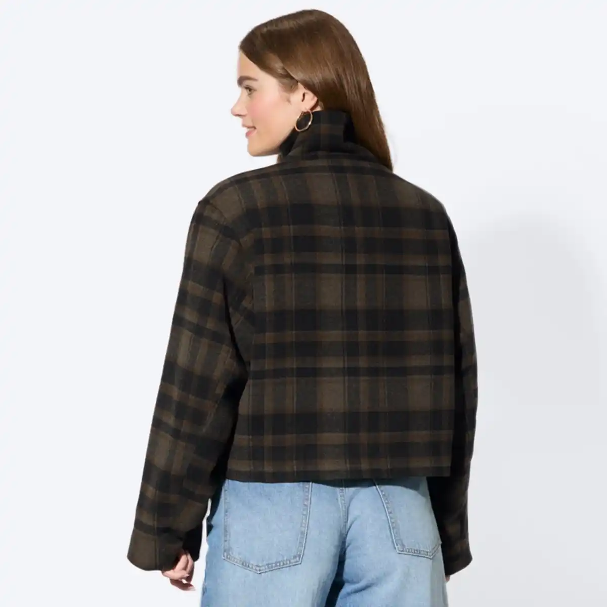 Bild 4 von Damen-Jacke mit Karo-Muster