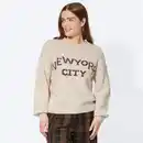 Bild 1 von Damen-Pullover mit Schriftzug