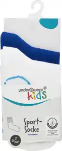 under2wear kids 2er Crewso. Design w/blau 27/30 OCS