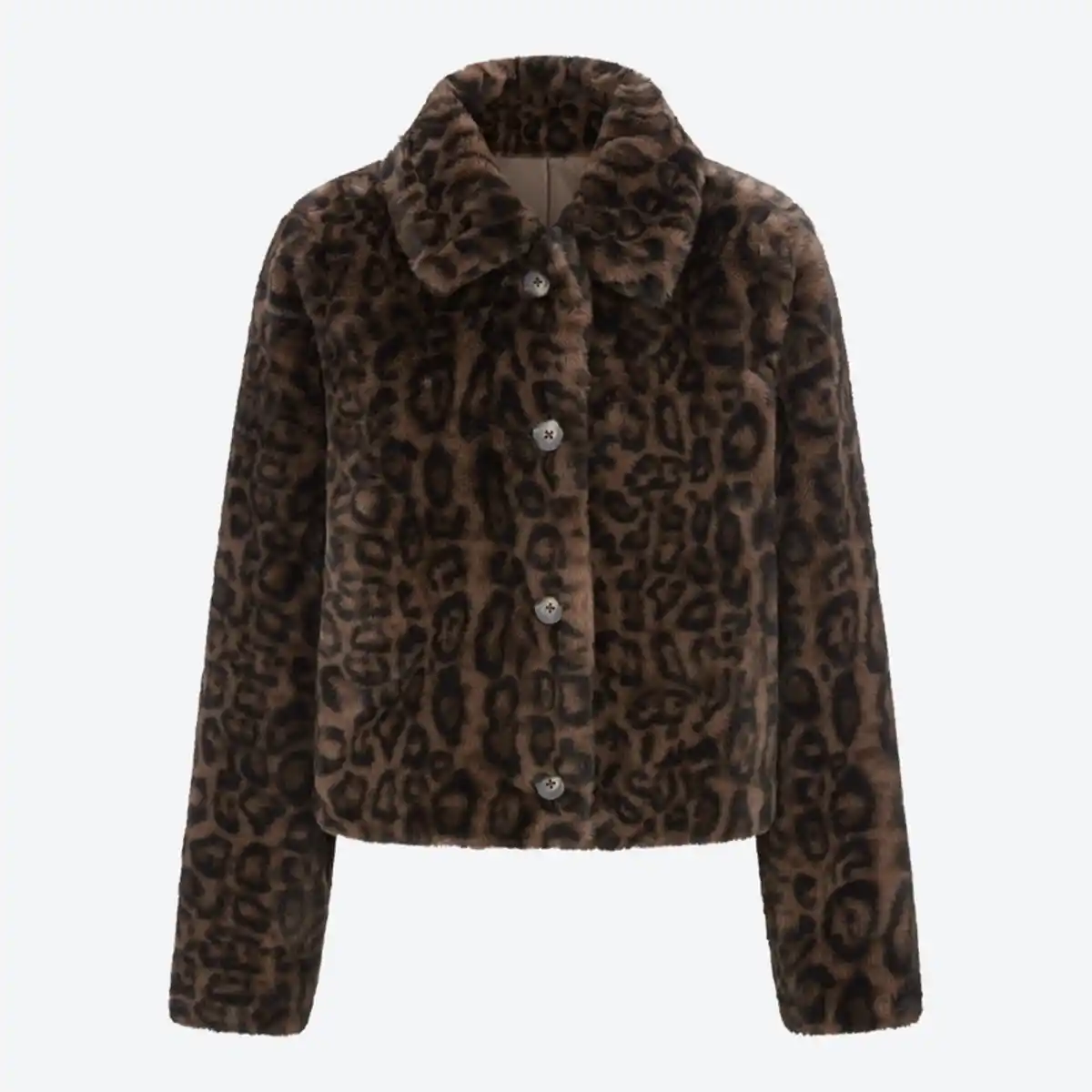 Bild 2 von Damen-Jacke aus Kunstfell mit Leo-Muster