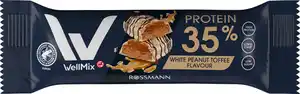 WellMix Riegel White Peanut Toffee Flavour, 45 g