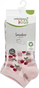under2wear kids Kinder-Sneakersocken Früchte Gr. 27/30