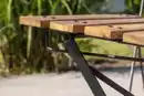 Bild 3 von CHILLROI 3tlg. Bistro Outdoor-Klappstuhl-Set, 2-Sitzer ohne Armlehne aus Akazienholz
