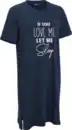 Bild 1 von IDEENWELT Schlafshirt dunkelblau Gr. L