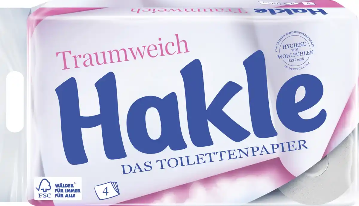 Bild 1 von Hakle Traumweich Toilettenpapier