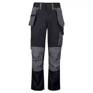 TOPCRAFT Herren Arbeitshose, Schwarz, M (48/50)