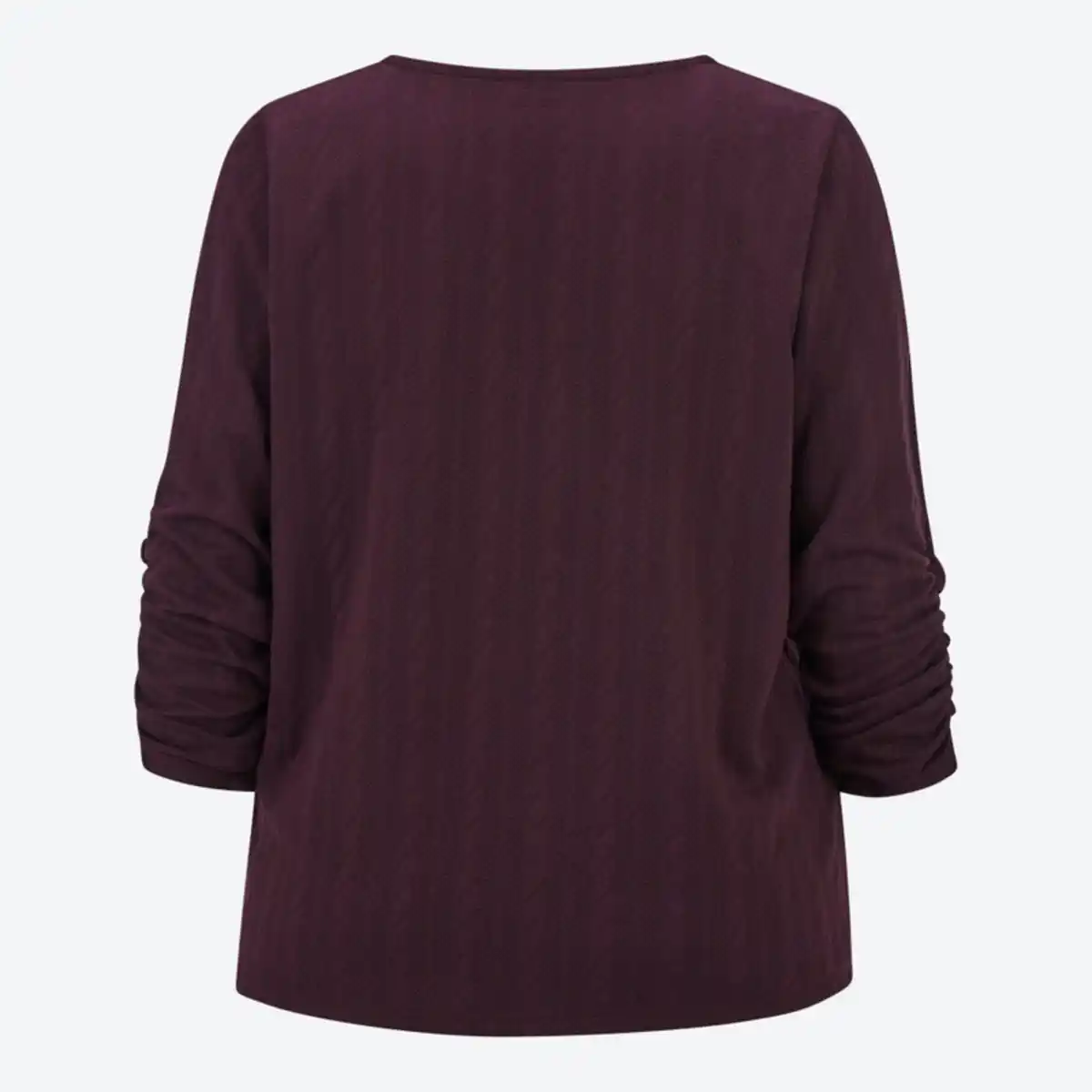 Bild 2 von Damen-Langarmshirt mit Struktur, große Größen