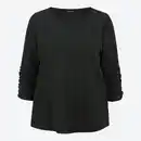 Bild 1 von Damen-Langarmshirt mit Struktur, große Größen