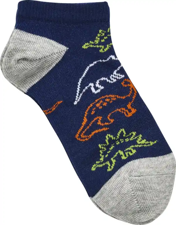 Bild 2 von under2wear kids Kinder-Sneakersocken Dino Gr. 23/26