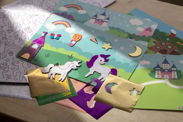 Bild 2 von IDEENWELT Folien-Bastelset Einhorn