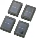 Bild 2 von IDEENWELT 4er-Set Solar-Wandleuchten