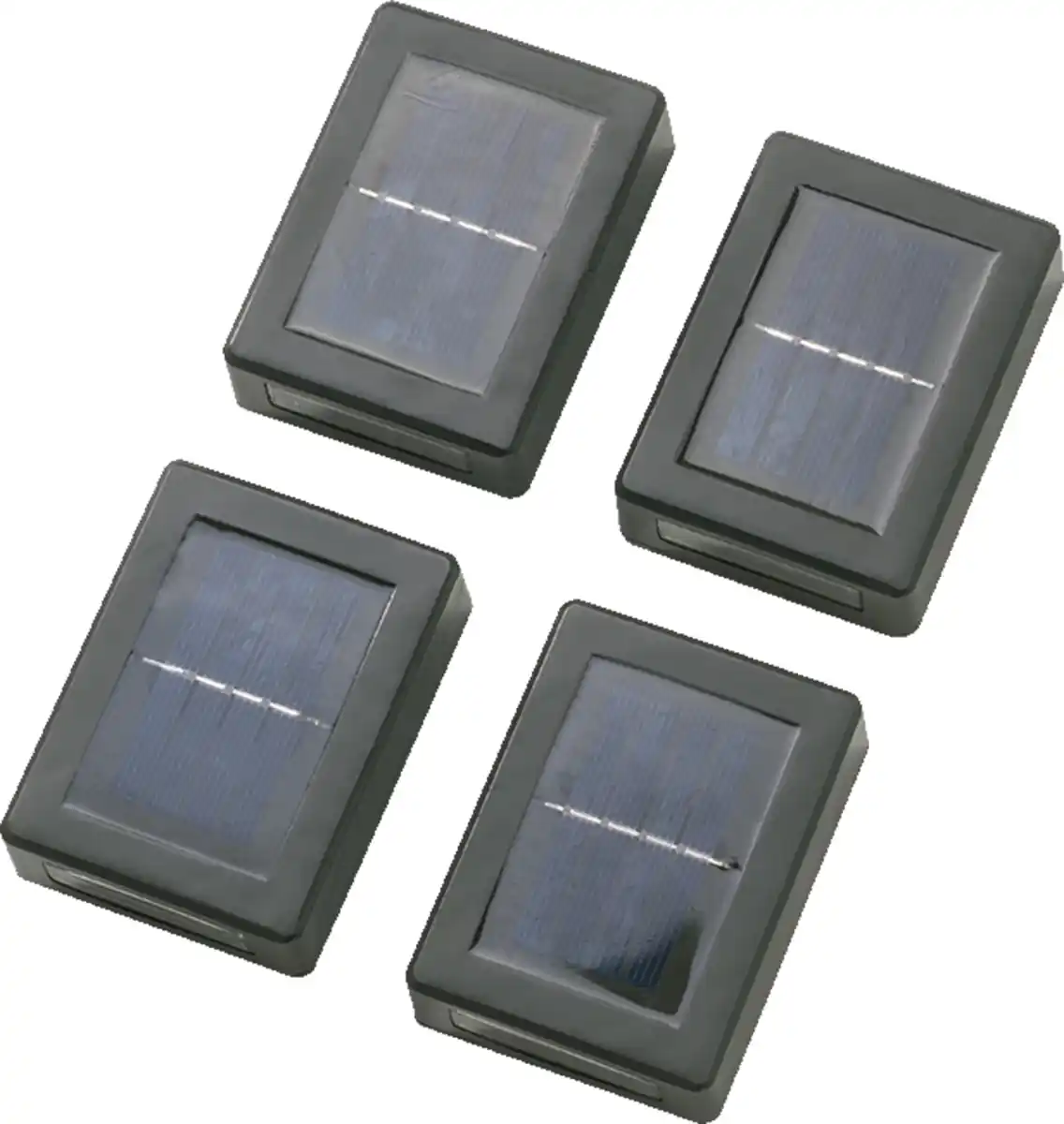 Bild 2 von IDEENWELT 4er-Set Solar-Wandleuchten