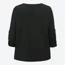 Bild 3 von Damen-Langarmshirt mit Struktur, große Größen