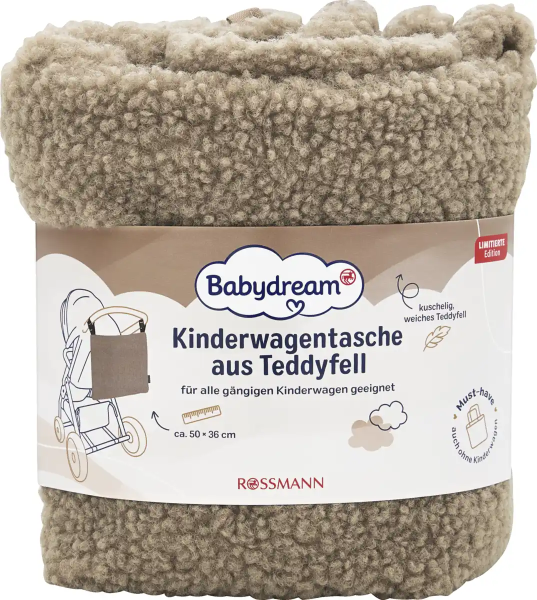Bild 1 von Babydream Kinderwagentasche Fluffy Mommy Bag