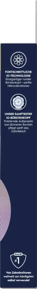 Bild 4 von Oral-B Aufsteckbürsten iO Sanfte Reinigung schwarz