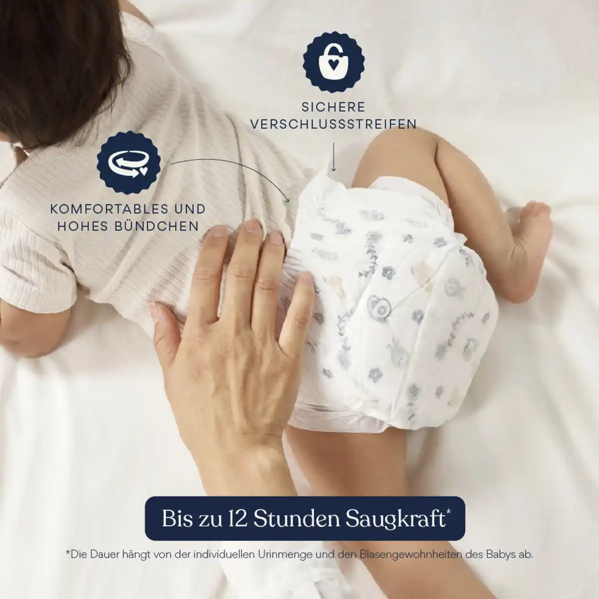 Bild 2 von Millie MOON Premium Comfort Windeln Gr. 3 (6 - 11 kg), 30 Stück
