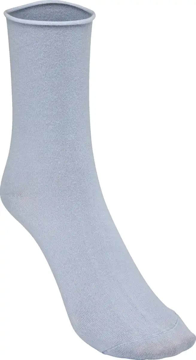 Bild 2 von under2wear Tencel Kurzschaftsocke hellblau 39/42