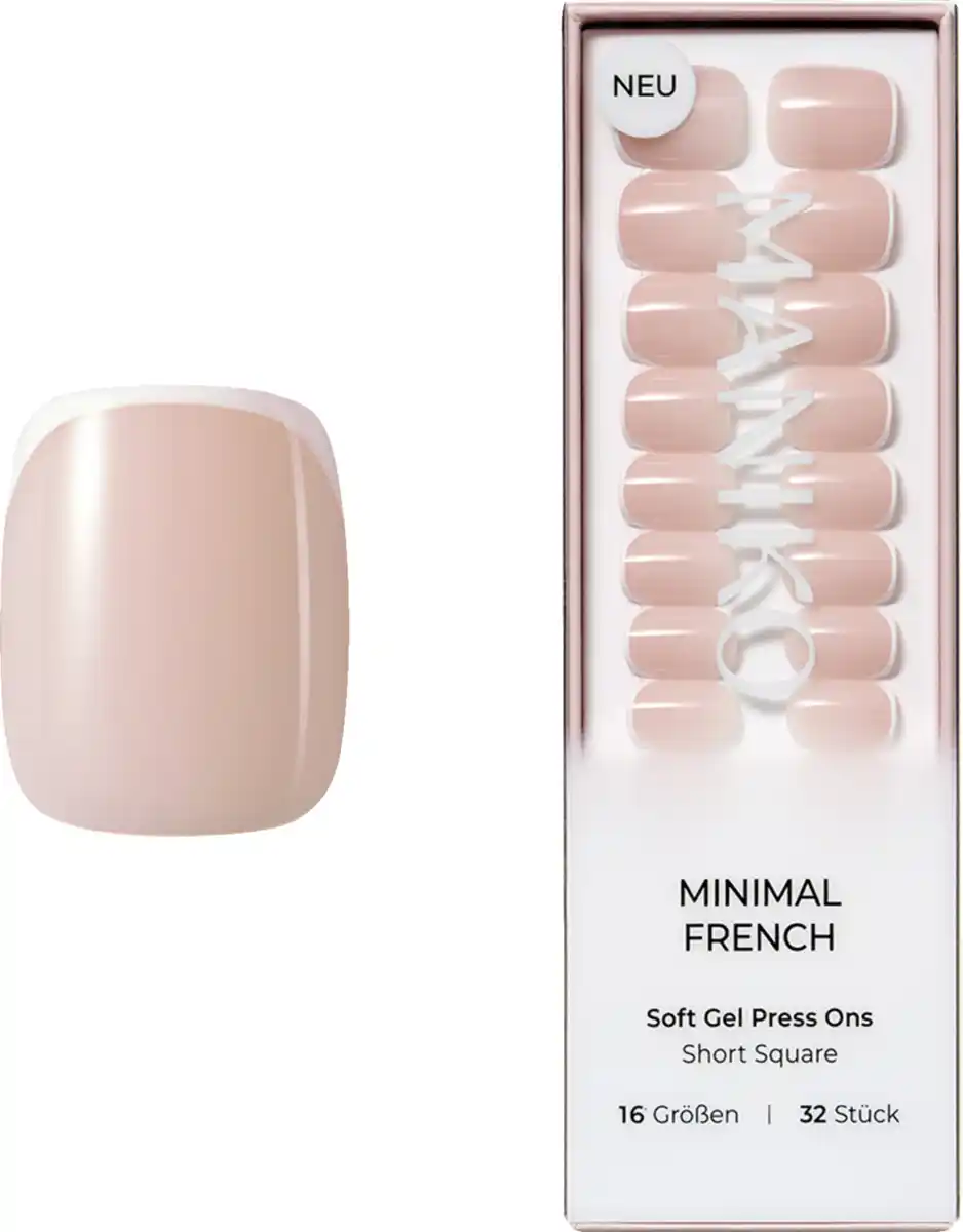 Bild 1 von MANIKO Minimal French Short Square Press On