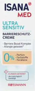 ISANA MED Ultra Sensitiv Barriereschutz-Creme, 50 ml
