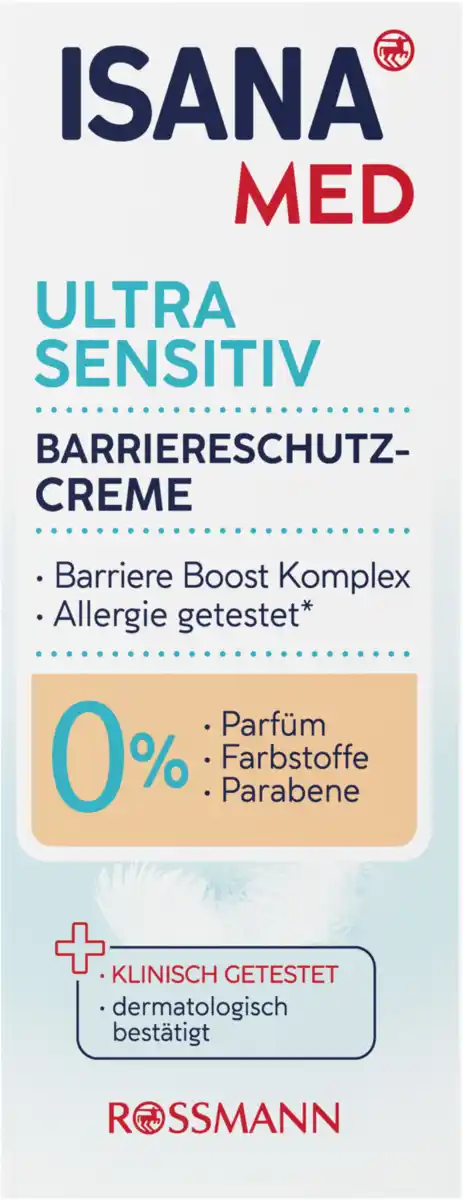 Bild 1 von ISANA MED Ultra Sensitiv Barriereschutz-Creme, 50 ml