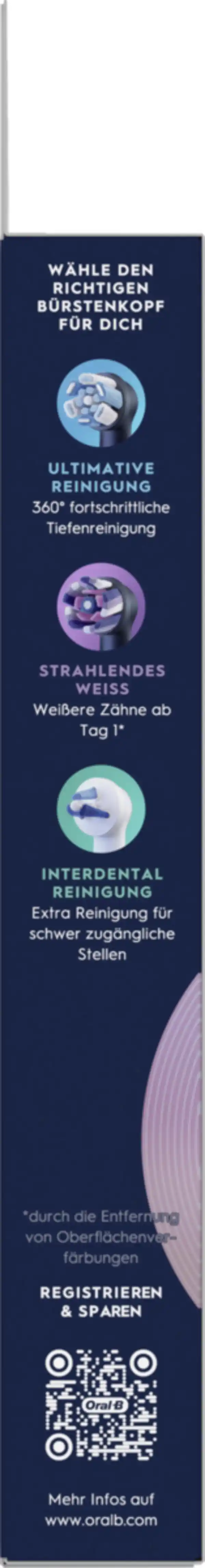 Bild 3 von Oral-B Aufsteckbürsten iO Sanfte Reinigung schwarz