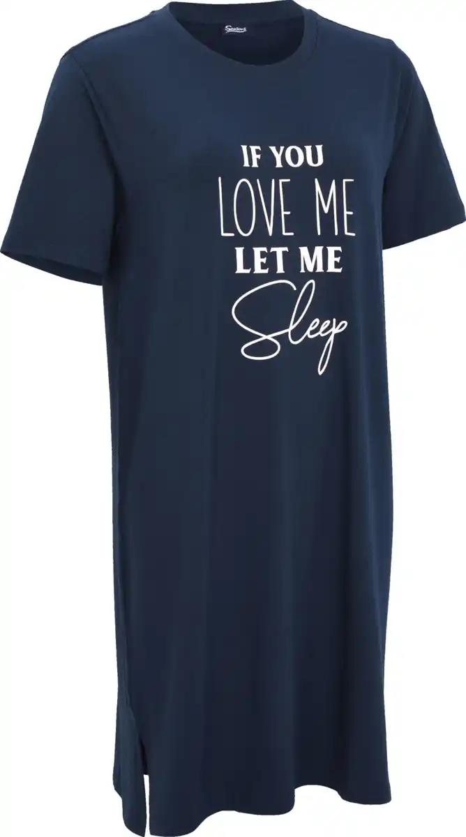 Bild 1 von IDEENWELT Schlafshirt dunkelblau Gr. XL
