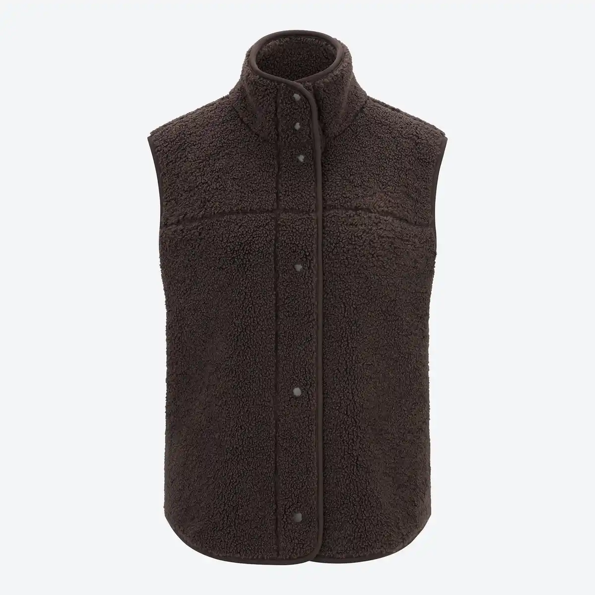 Bild 3 von Damen-Teddyweste mit Druckknopfleiste