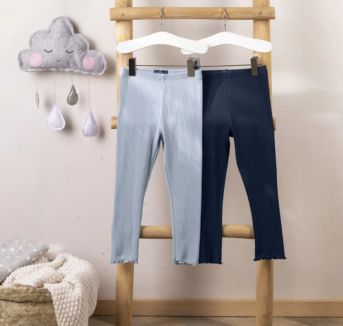 Bild 4 von IDEENWELT 2er-Pack Kinder-Leggings Gr. 98/104