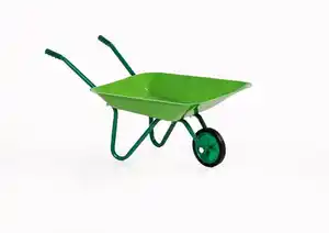 Hardin 1fachgut Kinderschubkarre, ca. 10 kg Tragkraft, ca. 71 x 32 x 38 cm - Grün