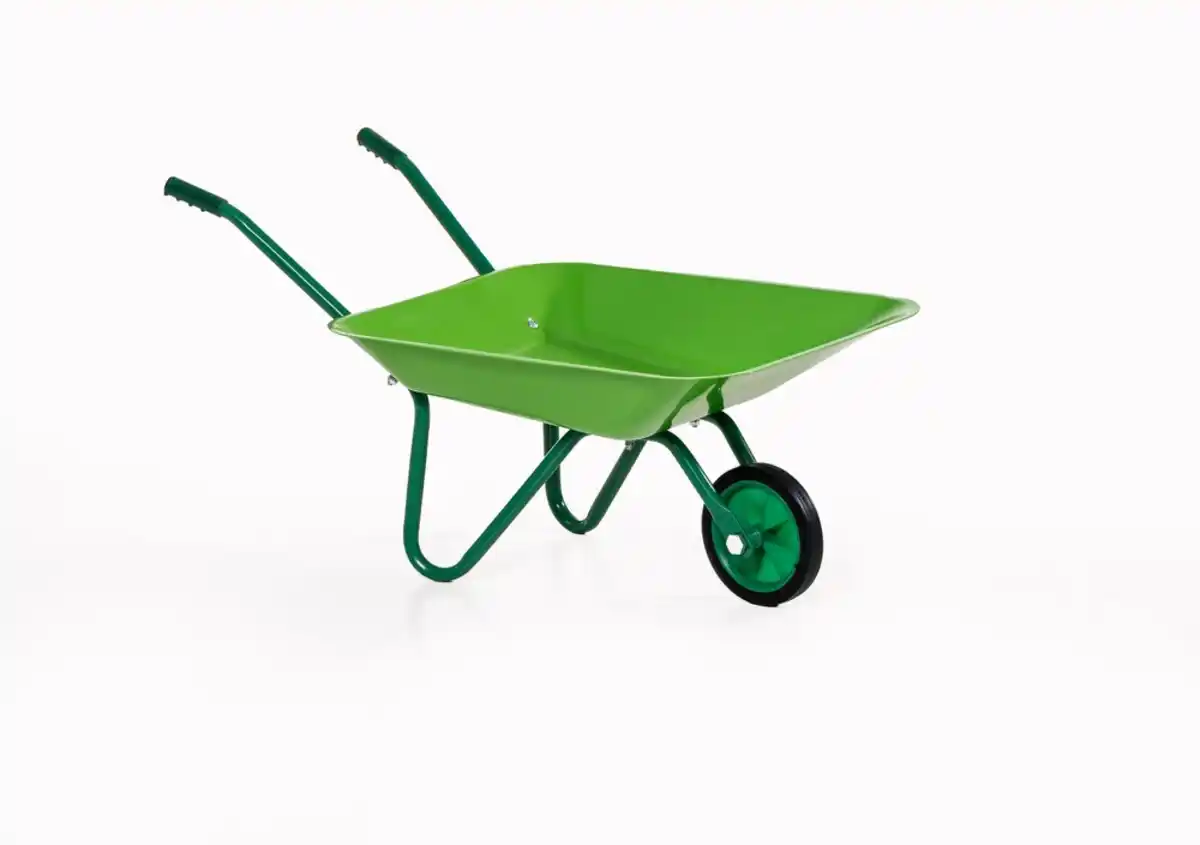 Bild 1 von Hardin 1fachgut Kinderschubkarre, ca. 10 kg Tragkraft, ca. 71 x 32 x 38 cm - Grün