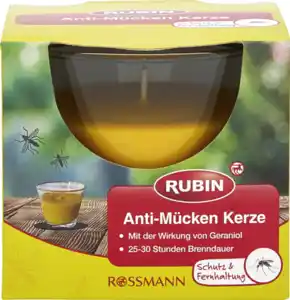 RUBIN ANTI-MÜCKEN-KERZE 125G