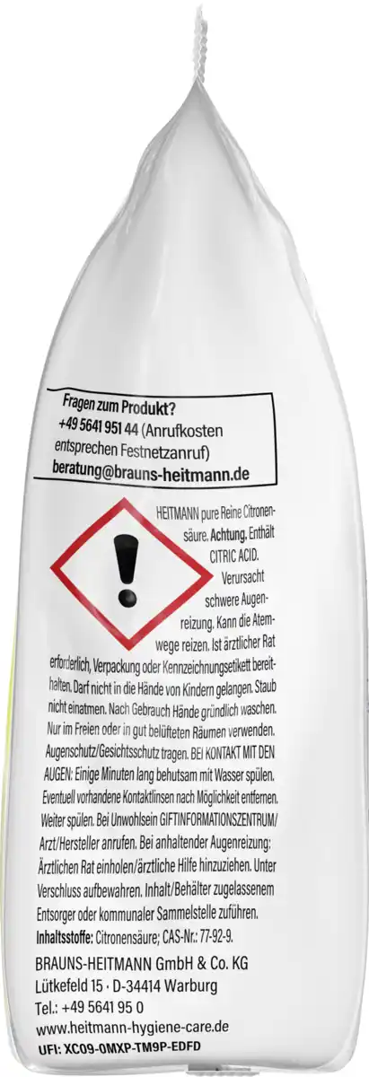 Bild 3 von Heitmann pure Reine Citronensäure, 350 g